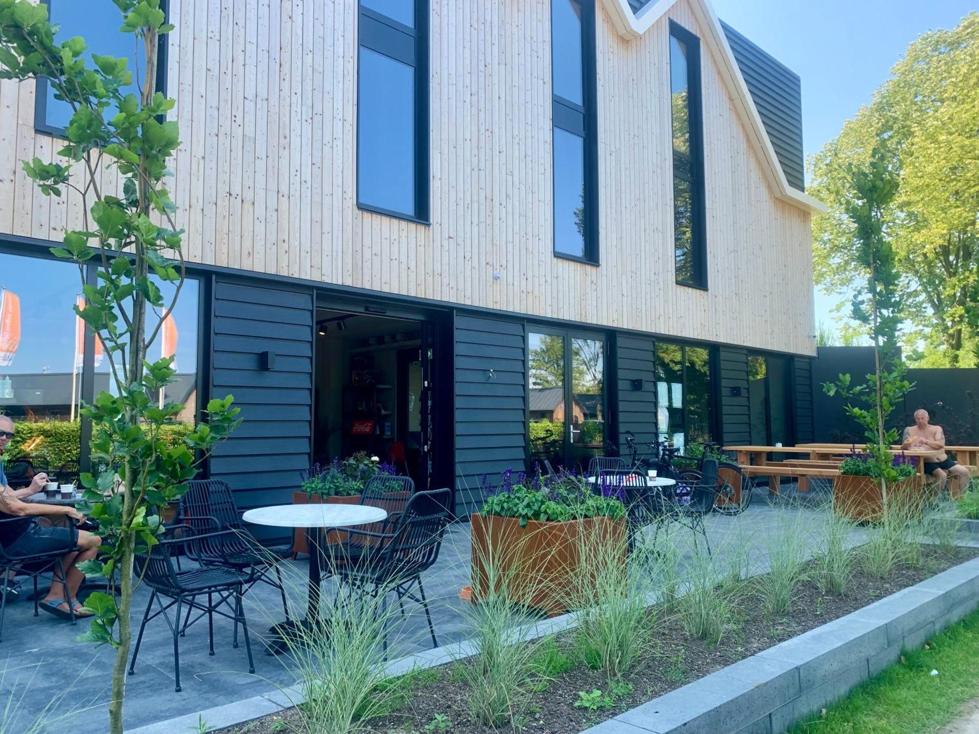 Tiny Haus Auszeit Am See Lathum Εξωτερικό φωτογραφία